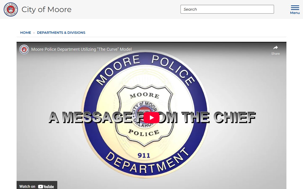 Moore Police Department 24 hour booking records in Moore Oklahoma