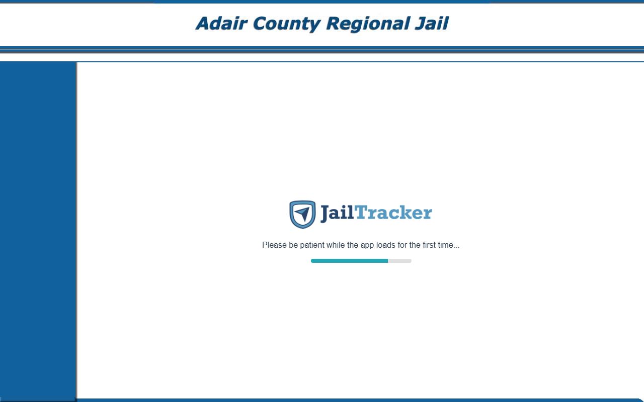 Adair County inmate roster showing 24 hour booking records in Oklahoma
